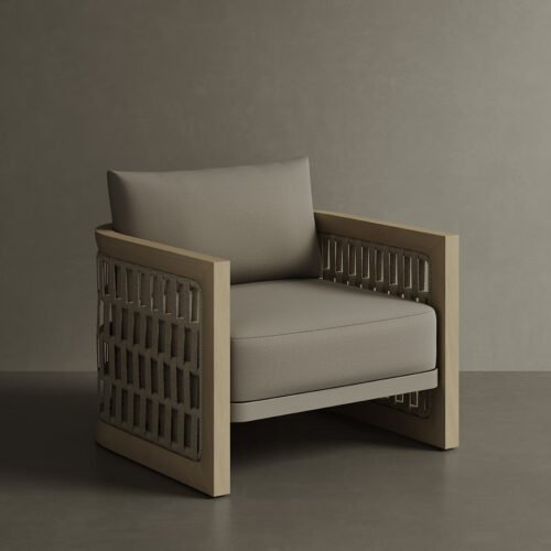 N2 Lounge Chair Light Teak