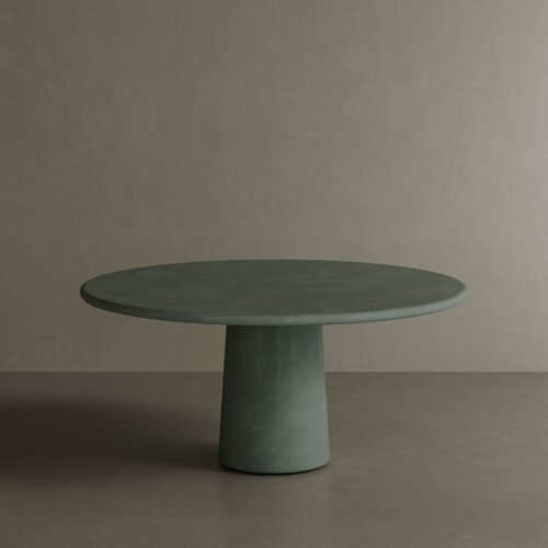 Santo, Microskin Dining Table, Moss